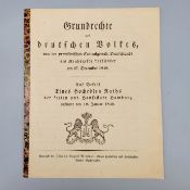 Grundrechte des deutschen Volkes…als Reichsgesetz verkündet am 27. Dezember 1848