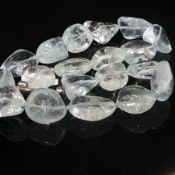 Aquamarinkette 925