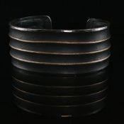 Design-Armreif Silber