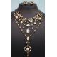 Original Poggi Paris Vintage Couture Neo - Barock Statement -Collier + Ohrclips - Bild 1 aus 2