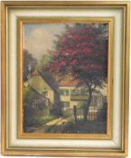 Kurt PFENNINGSCHMIDT (1903-?) Ansicht auf ein Bauernhaus