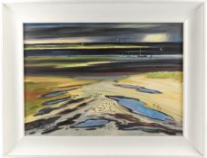 Heinz SPRENGER (1914-1984) "Die  Vogelinsel im Königshafen–Sylt" 