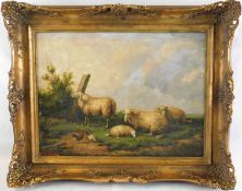 Christian Mali (Niederlande 1832-1906) Schafe