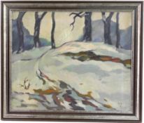 Will TSCHECH (1891-1975) Schneelandschaft 1919