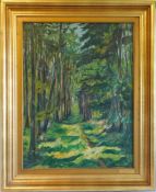 Karl Bärenfänger (1888-1947) Waldweg, 1925