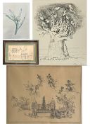 Mixed lot: Wolfgang Lenz, all signed