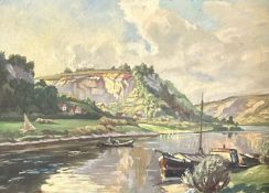 Main River landscape near Würzburg.