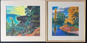 Heinz KISTLER (1912-2004), 2 landscapes
