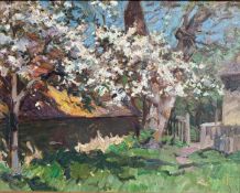 Rudolf Schacht (1900–1974), Apple Tree in Bloom,