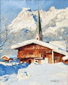 Hanns MAURUS, Snow Landscape