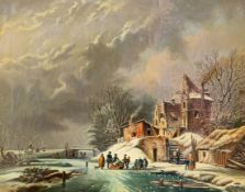 Holländische Winterlandschaft