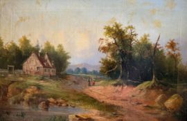 Mahlknecht zugeschrieben, Landschaft