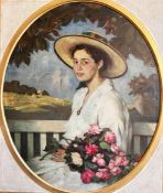 Friedrich FEHR (1862–1927), Portrait of a young woman