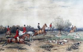 Julius VON BLAAS (1845–1922), Hunting with Emperor