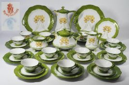 Jugendstil Tee- und Kaffeeservice.