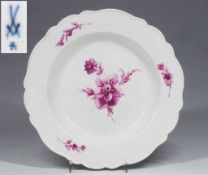 Suppenteller, MEISSEN Marcolini, 1774 - 1817.