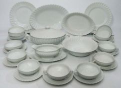 Speiseservice, Haviland/Limoges/France, für 6 Personen