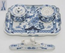 Schreibzeug, MEISSEN um 1900, 1. Wahl.