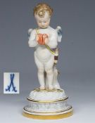Amorette "Amor mit gebrochenem Herzen", MEISSEN, 1. Wahl, um 1860.