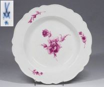 Suppenteller, MEISSEN Marcolini, 1774 - 1817.