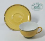 Hermés Paris, Teetasse, Untertasse aus dem "Toucans-Service"