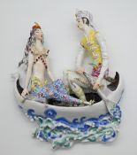 1 Wandrelief MEISSEN „Kahnfahrt“,