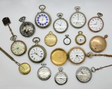 1 Konv. Taschenuhren z.T. um 1900/z.T. 20. Jh.