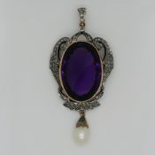 1 Anhänger gest. 750/wohl vollständig GG 18ct.