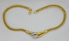 1 Collier GG/WG 18ct.