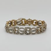 1 Damenarmband GG/WG 18ct.