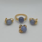 1 Set Schmuck je RG 18ct. je POMELLATO "Luna"