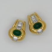 1 Paar Ohrsteckerclips GG 18ct.