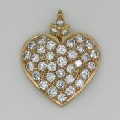 1 Anhänger wohl ungest./wohl GG 14ct.