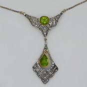 1 Collier Verschluss gest. 750 (WG)