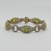 1 Damenarmband GG/WG 18ct.