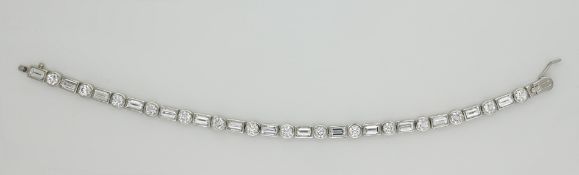 1 Damenarmband Platin 950 "Amilla"