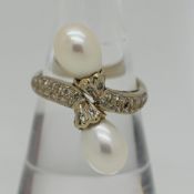 1 Damenring GG 18ct.