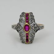 1 Damenring GG 18ct.