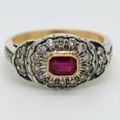 1 Damenring GG 18ct.