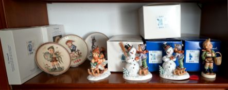 1 Konvolut Hummelfiguren mit Original-Schachteln