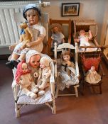 1 Sammlung Puppen:
