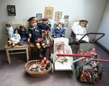1 Sammlung Puppen: