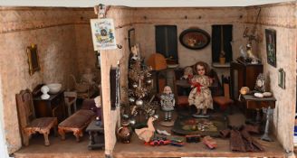 2 Puppenstuben 19. Jh.: