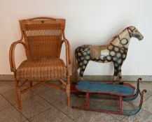 1 Ziehtier Pferd,