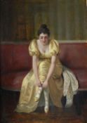 1 Ölgemälde „Damenportrait“