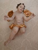 1 Pendant Putti 18. Jh.,