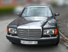 1 PKW Mercedes-Benz 300 SE, Erstzulassung 1990,Kilometerstand: 163638 km, 3. Hand, TÜV 2/26, Motor l