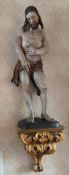 1 Holzfigur „Auferstandener Christus“