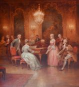 1 Ölgemälde „Abendserenade“