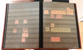 1 Briefmarkensammlung in 8 Alben, Deutschland & Alle Welt, gest. ungest., unkomplett, je Asp.